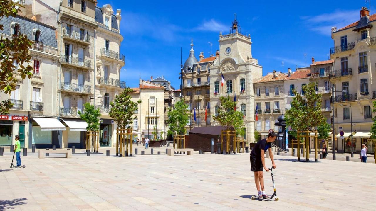 "Belle Etape"-Meuble De Tourisme 3 Etoiles -Residence "Les Logis De Beziers"-Garage Optionnel-Coeur De Ville-Plages A 16Km ! מראה חיצוני תמונה